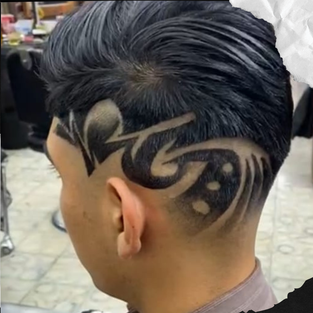 Garbo Peluquería Diseño en craneo